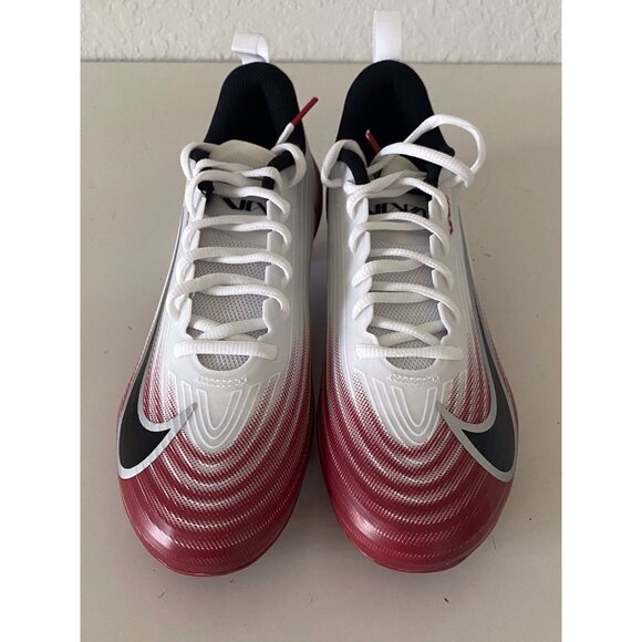Nike Vapor Speed 3 TB Red White Football Cleats HM8849-102 Men's Size 9 - Picture 2 of 11
